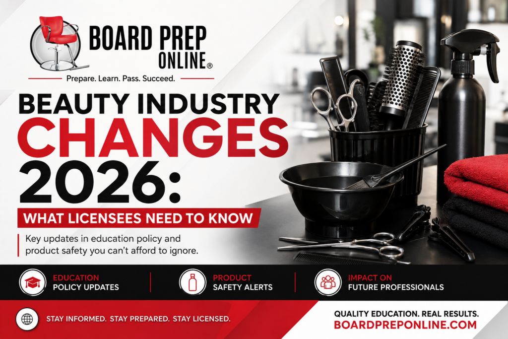 Beauty industry changes 2026 for cosmetology, barbering and nail professionals